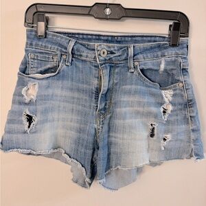 Levi women’s stretch denim shorts
